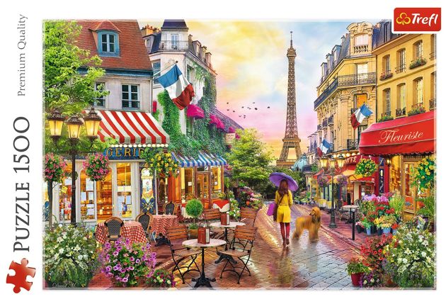 Trefl Puzzle 1500 elementów, Urok Paryża