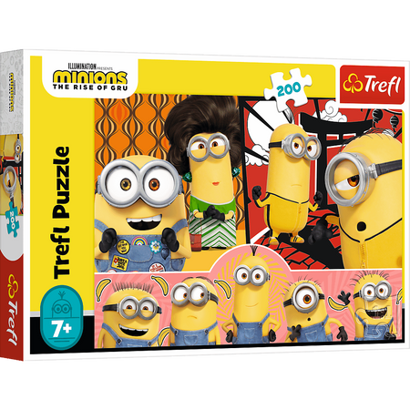 Trefl Puzzle 200 Minionki w akcji