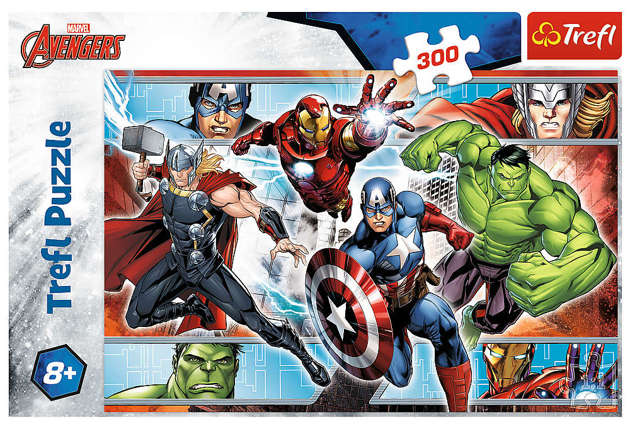 Trefl Puzzle 300 elementów Marvel Avengers