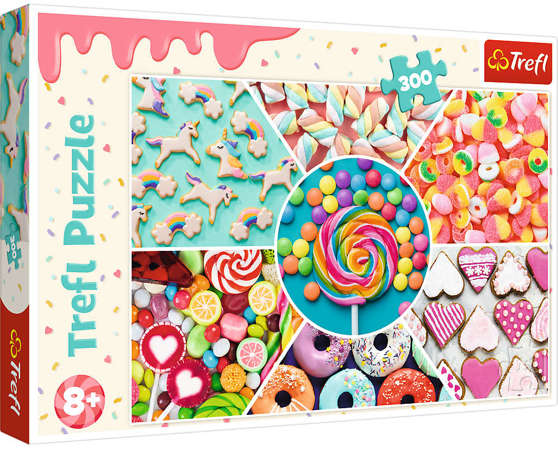 Trefl Puzzle 300 elementów Słodkości