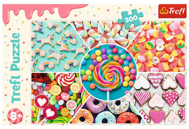 Trefl Puzzle 300 elementów Słodkości