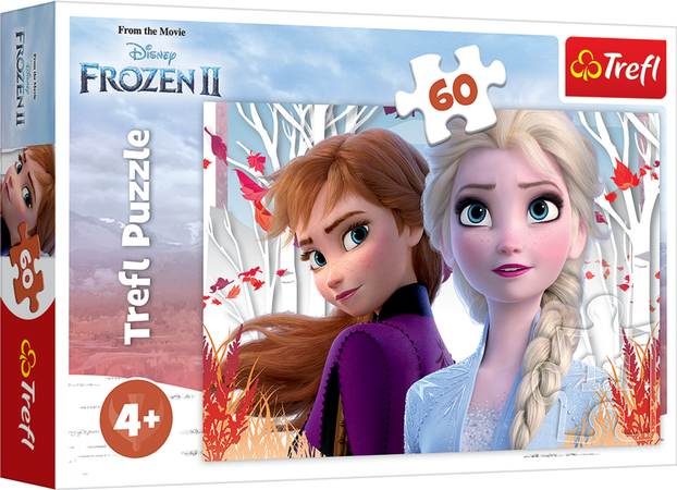 Trefl Puzzle 60 Frozen II Zaczarowany świat