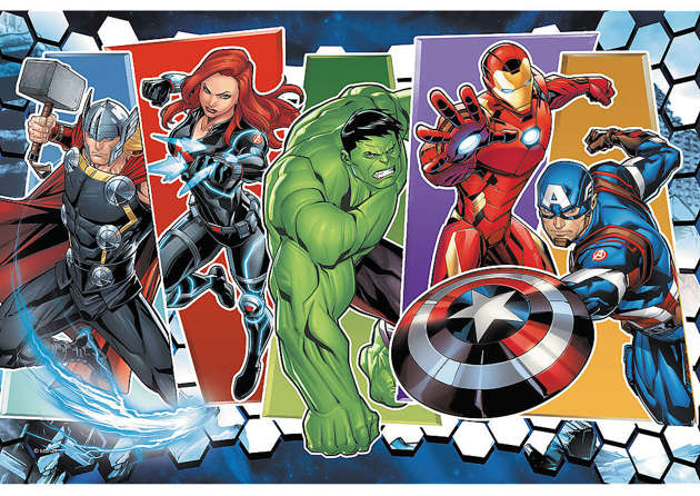 Trefl Puzzle 60 Niezwyciężeni Avengersi