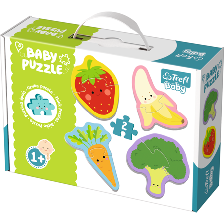 Trefl Puzzle Baby Classic Warzywa i owoce