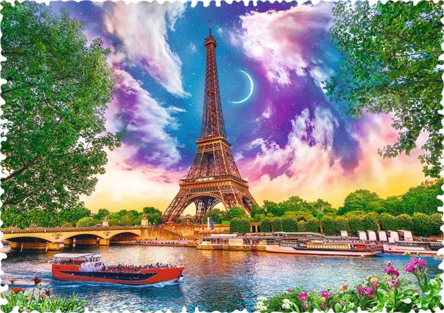 Trefl Puzzle Crazy Shapes Niebo nad Paryżem 600 elementów