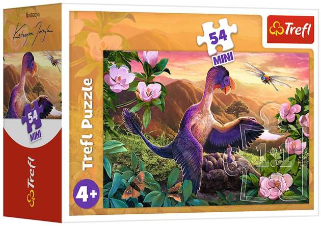 Trefl Puzzle Mini 54 Dinozaury #4