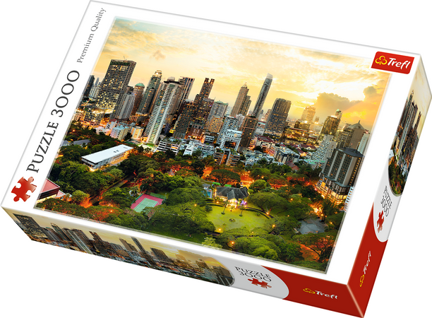 Trefl Puzzle Zachód Słońca w Bangkoku 3000 elementów