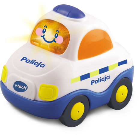 Tut Tut Autko Policja radiowóz samochód policyjny Dźwięk po polsku Vtech 