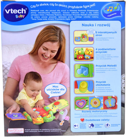 Vtech Baby Misiowa Rodzinka Rymowanki Książeczka dla Dzieci