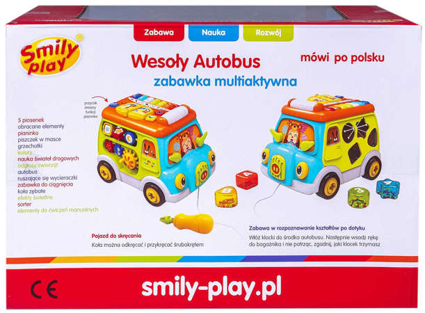 Wesoły Autobus zabawka multiaktywna