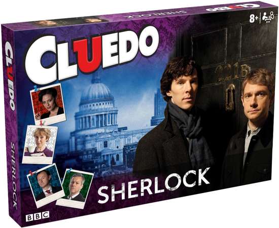 Winning Moves Cluedo Sherlock planszowa gra detektywistyczna PL 