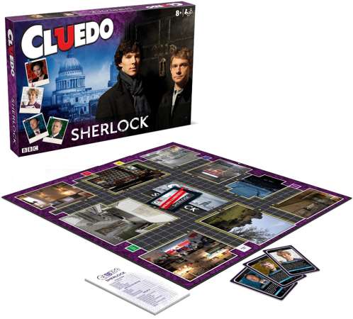 Winning Moves Cluedo Sherlock planszowa gra detektywistyczna PL 