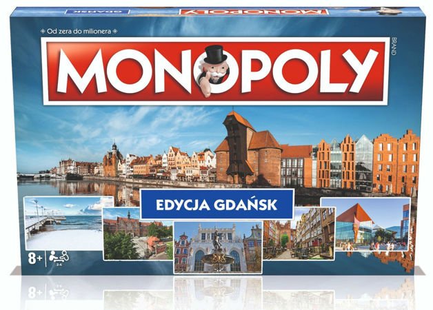 Winning Moves Gra Monopoly edycja Gdańsk 034494