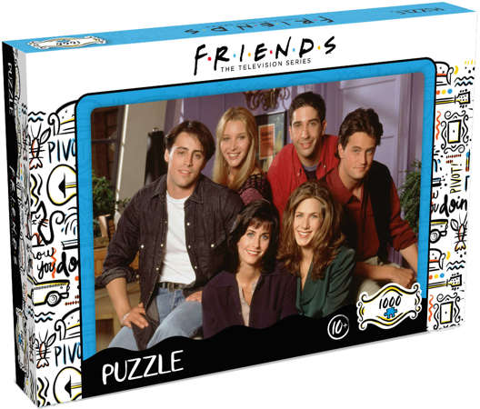 Winning Puzzle 1000 Friends Przyjaciele Apartment