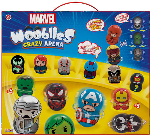 Wooblies Marvel Crazy Arena Plansza + 4 figurki