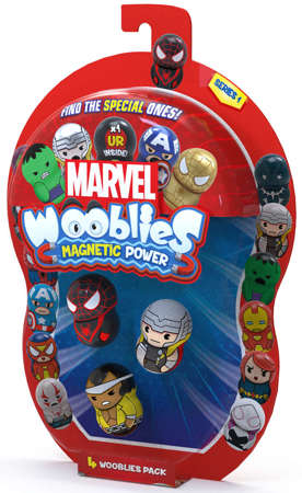 Wooblies Marvel Figurki losowe 4-pak 