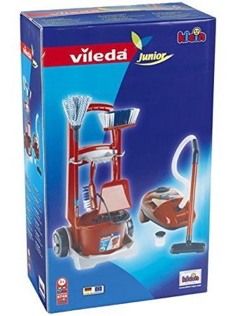 Wózek do sprzątania dla dzieci z odkurzaczem Vileda Klein 6742
