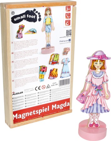 Zabawka magnetyczna Ubieranka Magda 