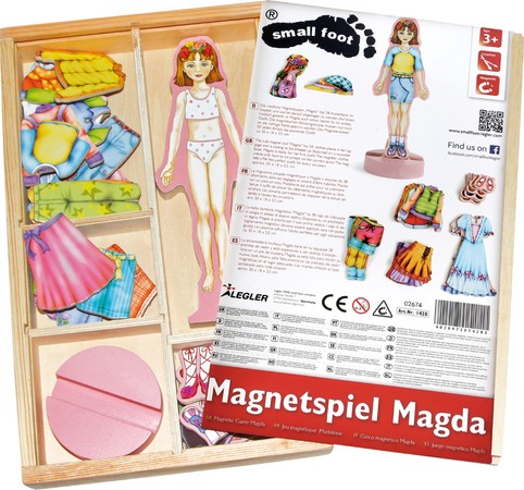 Zabawka magnetyczna Ubieranka Magda 