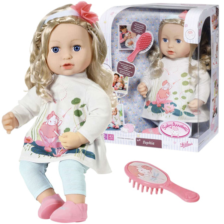 Zapf Baby Annabell Sophia lalka do czesania 43 cm