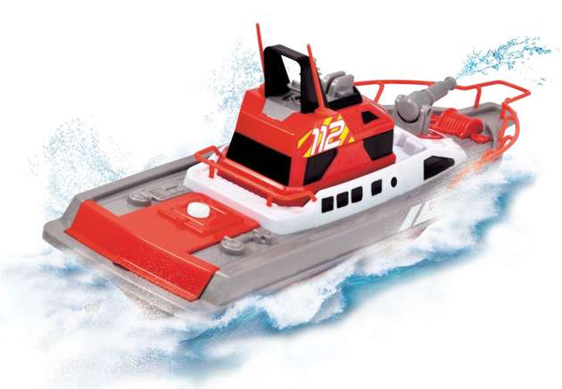 Zdalnie sterowana Łódź Straży Pożarnej RC Fire Boat