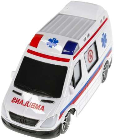 Zdalnie sterowany pojazd Ambulans Moje Miasto RC światło