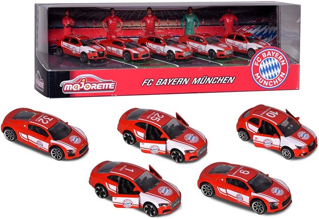 Zestaw FC Bayern Monachium 5 aut auta resoraki