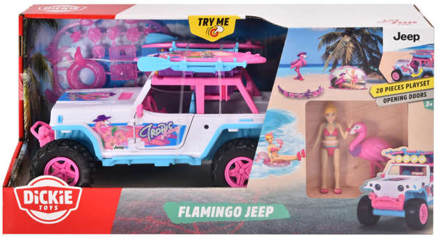 Zestaw Flamingo Jeep Pojazd z figurką i akcesoriami