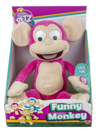 Zestaw Małpek Chichoczących maskotki Fufris Funny Monkey 