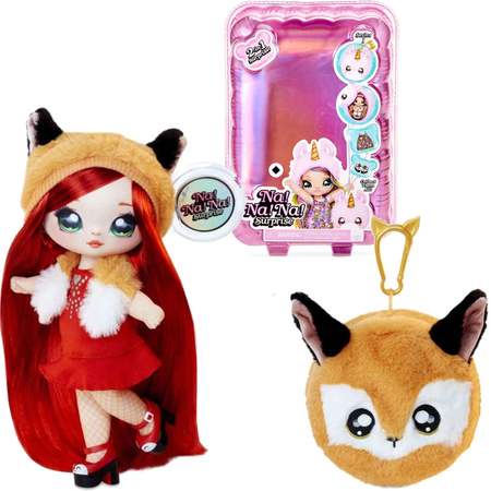 Zestaw Na!Na!Na! Surprise Lalka Roxie Foxy + brelok seria 1