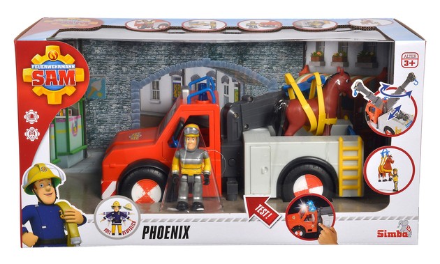 Zestaw Strażak Sam pojazd strażacki Venus 2.0 i Wóz strażacki Phoenix z figurkami