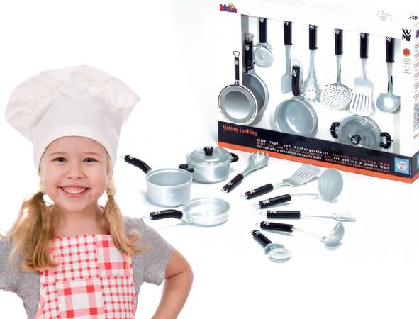 Zestaw garnków i akcesoriów kuchennych dla dzieci Klein 9428