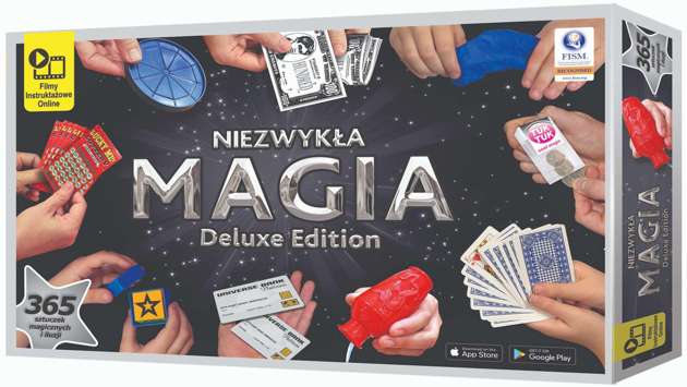 Zestaw małego magika Niezwykła Magia Deluxe Edition 365 sztuczek