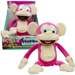 Małpka Chichocząca różowa maskotka Fufris Funny Monkey 