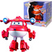 Super Wings samolot Robot Transformujący z dźwiękiem Dżetek Jett